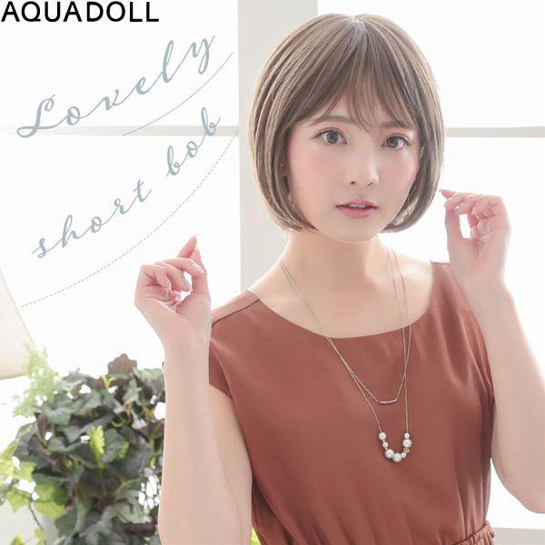AQUADOLL　アクアドール ヴィーナス　フレンチショート 楽天市場】ウィッグ ショート 医療用 送料無料 「ヴィーナス