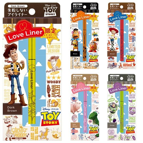 New限定品 ラブライナー リキッド Disneyトイ ストーリーコラボデザイン メール便送料無料 ウッディ ハム ジェシー バズ ウォータープルーフ アイライン キャンディコムウェア 通販 Paypayモール