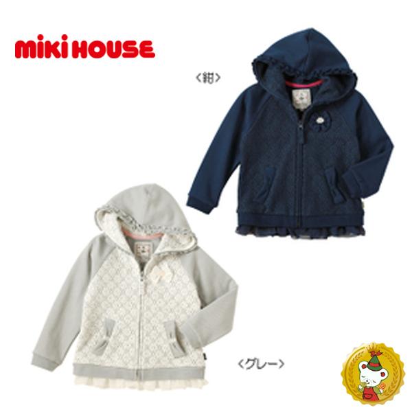 40％OFFセール・ミキハウス MIKIHOUSE ・リーナちゃん花柄レース 