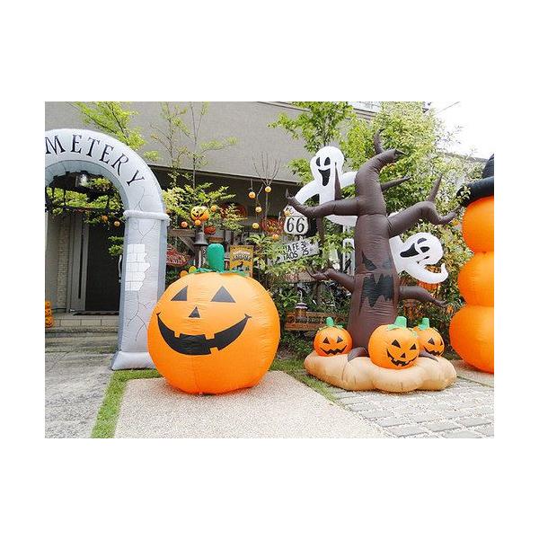 品質満点 のアメリカ雑貨 即納 ハロウィン オーナメント 飾り 在庫あり ハロウィン 室内装飾 アメリカ雑貨通販キャンディタワー ビッグパンプキンのブローアップ パーティグッズ 在庫あり おしゃれ