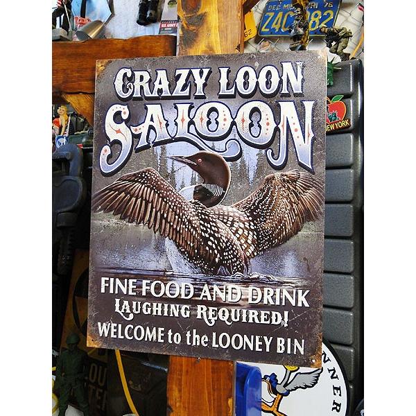 クレイジールーンサルーンのブリキ看板 アメリカ雑貨 アメリカン雑貨 アメリカ雑貨通販キャンディタワー 通販 Yahoo ショッピング