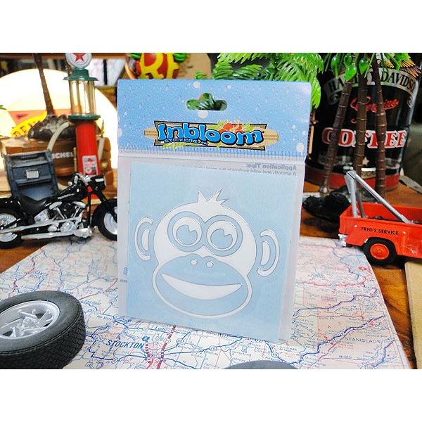 3Dカットアウトステッカー Sサイズ （ファンキーモンキー） アメリカン雑貨 アメリカ雑貨