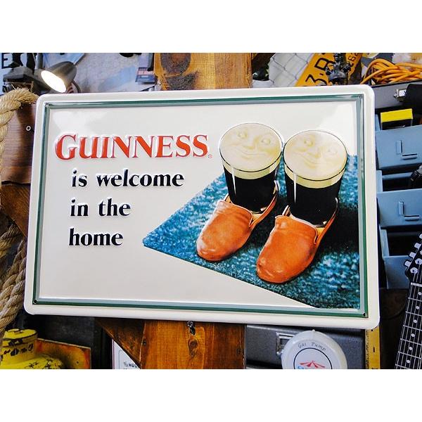 GUINNESS/インテリア雑貨/ギネスビール/木製立て看板/ウェルカムボード