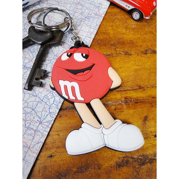 アメリカ雑貨 エムアンドエムズ 赤 レッド red m&m's アクセサリー置き カンパニーキーホルダー （m&m's/レッド） アメリカン雑貨 アメリカ
