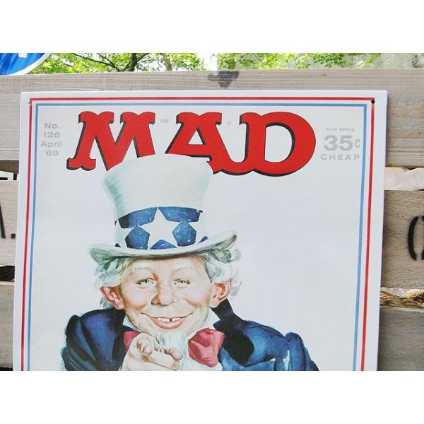 Mad アンクルサムのブリキ看板 アメリカ雑貨 アメリカン雑貨 アメリカ雑貨通販キャンディタワー 通販 Yahoo ショッピング