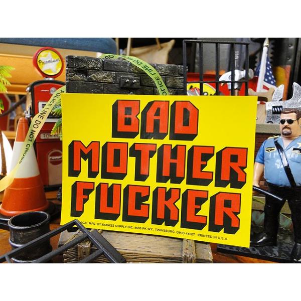 映画 パルプフィクション に出てきたあの財布の名台詞ステッカー バッドアス ステッカー#001 アメリカン雑貨 アメリカ雑貨