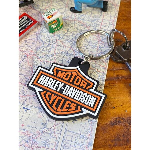Harley Davidson（ハーレー・ダビッドソン） B＆S ラバーキーホルダー