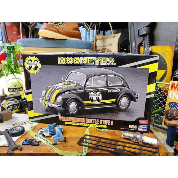 ムーンアイズ VWビートル プラモデル 1/24スケール （リミテッドエディション） アメリカン雑貨 アメリカ雑貨