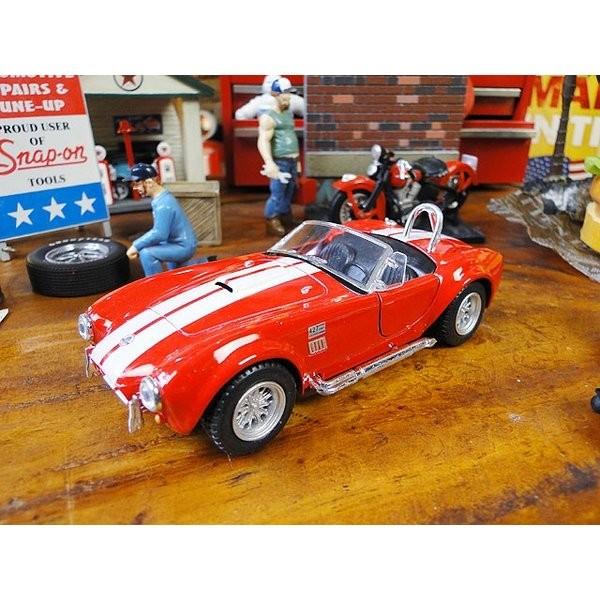 1965年シェルビー コブラ 427S/C ミニカー 1/32スケール （レッド） ■ アメリカン雑貨 アメリカ雑貨