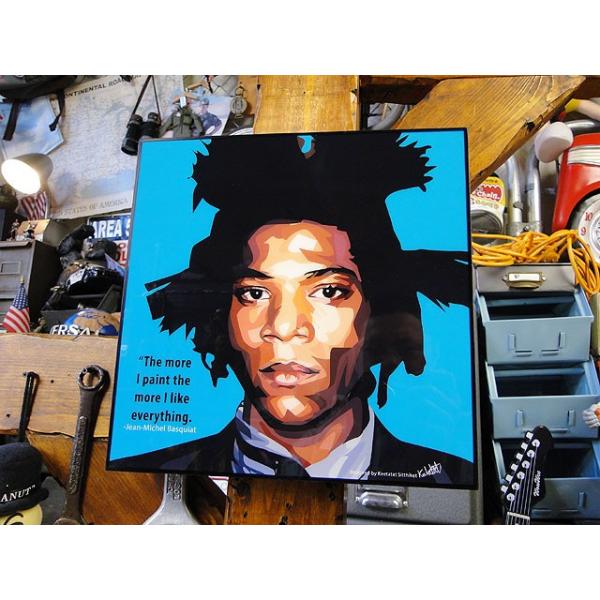 ジャン ミシェル バスキアのポップアートフレーム アメリカン雑貨 アメリカ雑貨 パネル ポスター アメリカ雑貨通販キャンディタワー 通販 Yahoo ショッピング