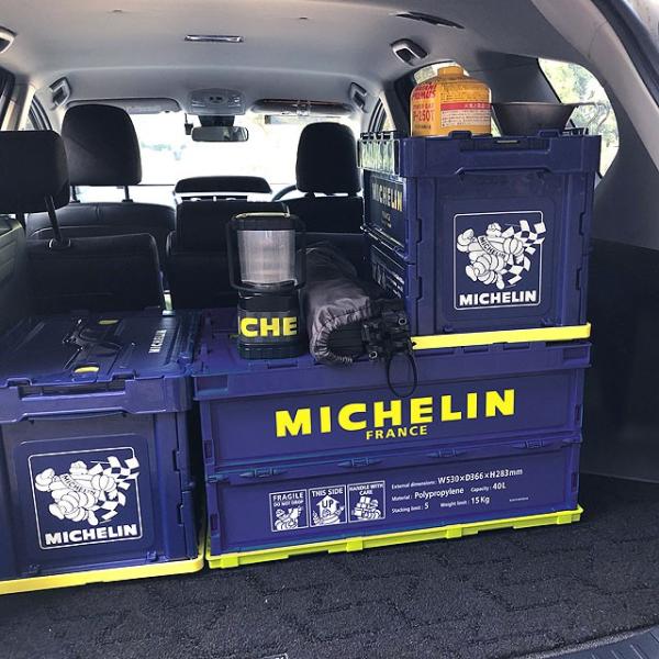 ミシュラン　折り畳みコンテナ　40L　Lサイズ ■ アメリカン雑貨 アメリカ雑貨