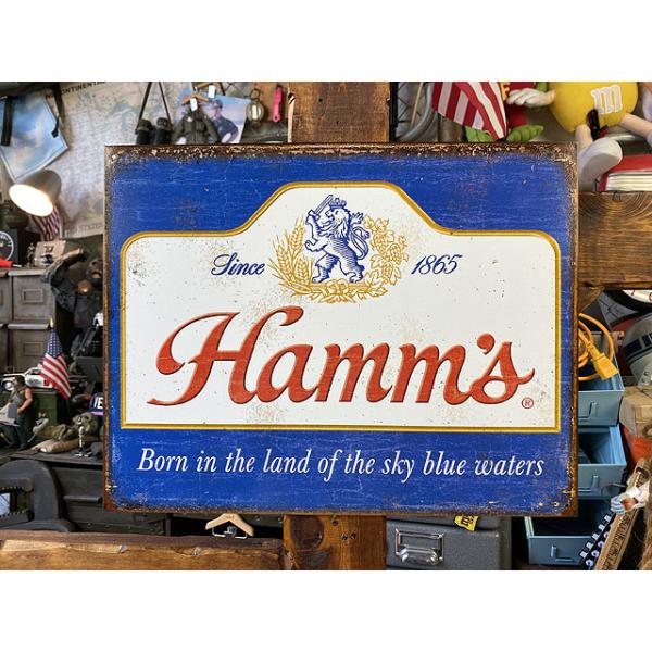 ハムズビールのブリキ看板 スカイブルーウォーター アメリカン雑貨 アメリカ雑貨 アメリカ雑貨通販キャンディタワー 通販 Yahoo ショッピング