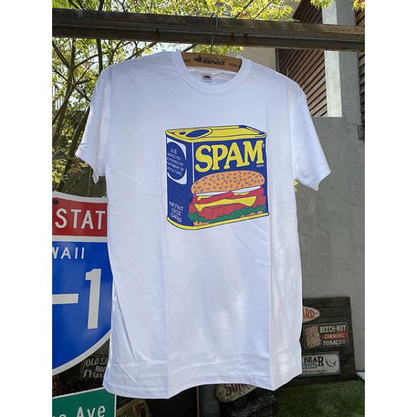 スパム オフィシャルTシャツ （スパム缶） （Lサイズ） □ アメリカン