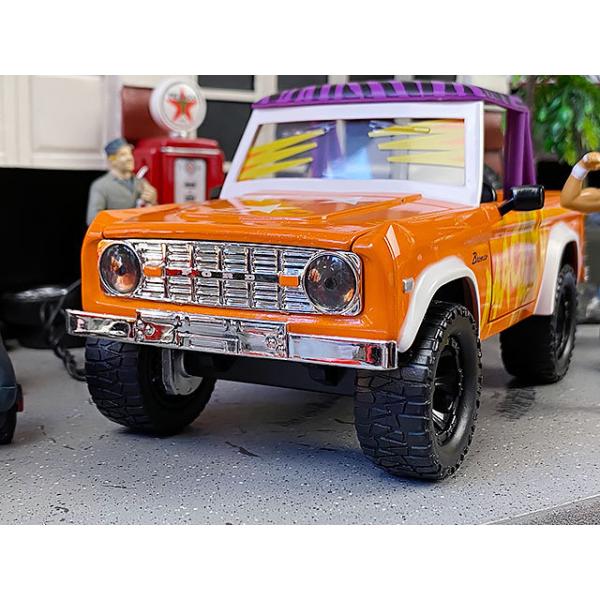 Jada マッチョマン 1973年フォード ブロンコのダイキャストミニカー 1 24スケール ランディ サベージのフィギュア付属 アメリカン雑貨 アメリカ雑貨 アメリカ雑貨通販キャンディタワー 通販 Yahoo ショッピング