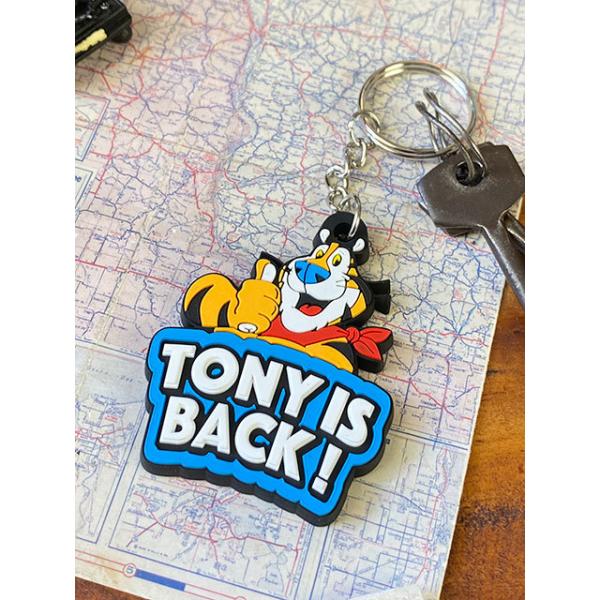 ケロッグ トニー・ザ・タイガー ラバーキーホルダー （TONY IS BACK