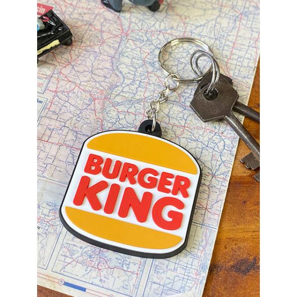 バーガーキング ラバーキーホルダー ■ アメリカン雑貨 アメリカ雑貨
