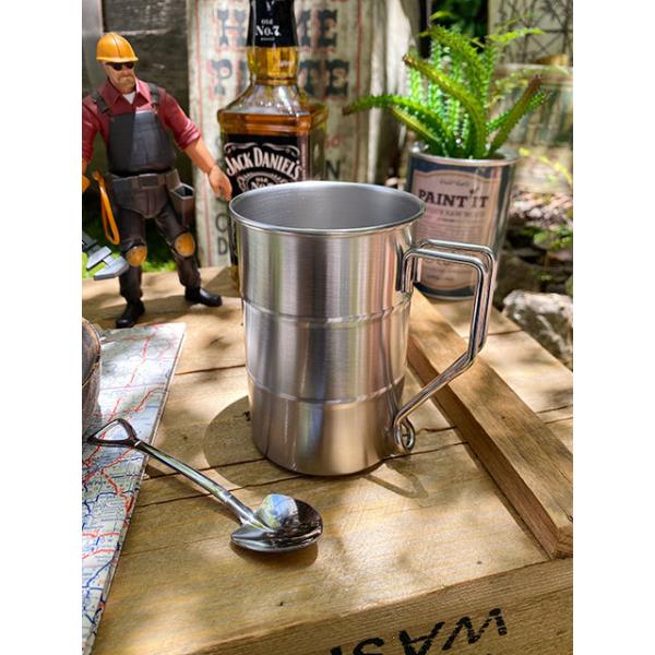 匠の技 金属加工の腕利き職人が作ったドラム缶マグ 400ml MADE IN JAPAN ステンレス 日本製 燕三条 ■ アメリカン雑貨 アメリカ雑貨
