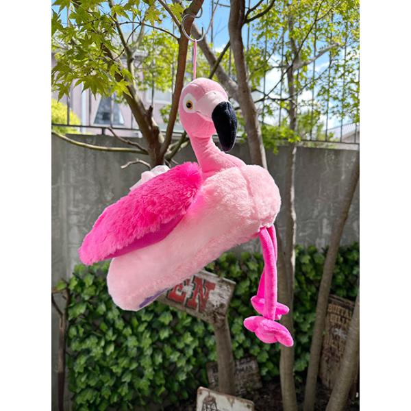 ピンクフラミンゴのティッシュカバー □ アメリカン雑貨 アメリカ雑貨