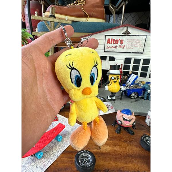 トゥイーティー ぬいぐるみキーホルダー NICI （ニキ） ■ アメリカン雑貨 アメリカ雑貨