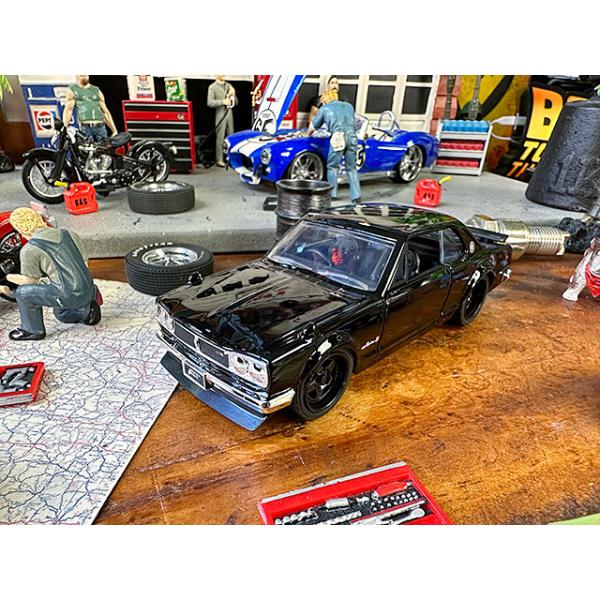 Jada　映画　ワイルドスピード　ダイキャストミニカー　1/32スケール　（ブライアン/ニッサン　ハコスカ　GT-R　KPGC10）