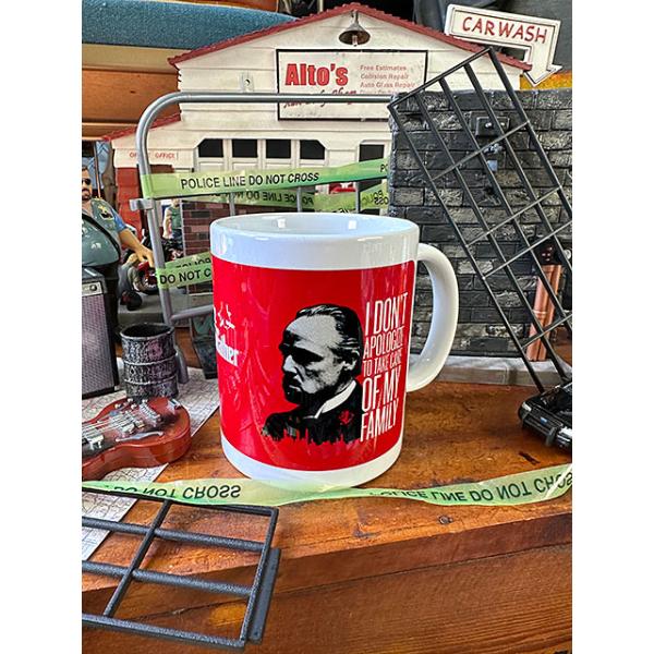 映画　ゴッドファーザー　ドン・ヴィトー・コルレオーネ　オフィシャルマグカップ　315ml　■ アメリカン雑貨 アメリカ雑貨　