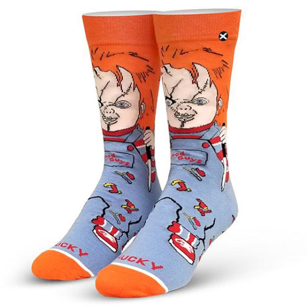 ODD SOX 映画 チャイルドプレイ チャッキー ソックス （Good Guy） 靴下 6-13 （24〜31cm） オッドソックス