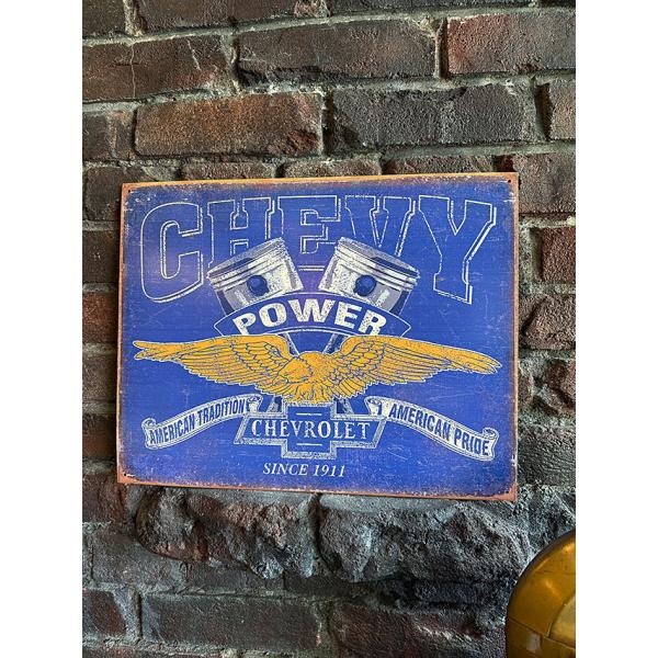 シボレー アメリカンイーグルロゴ ブリキ看板を徹底解説
