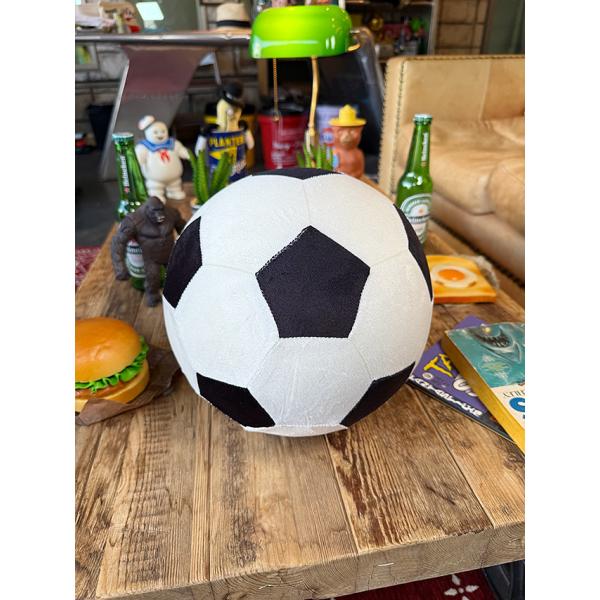 ガッツ！！ サッカー部 サッカーボール クッション ■ アメリカン雑貨 アメリカ雑貨