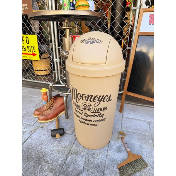 ムーンアイズ　45L　ダストボックス　（ベージュ）　ゴミ箱 ■ アメリカン雑貨 アメリカ雑貨  爆買