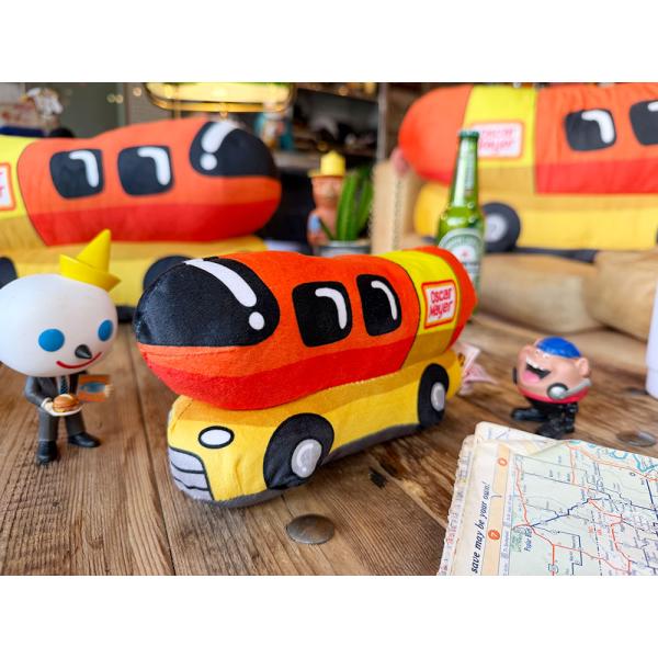 オスカーメイヤー ウインナーモービル ぬいぐるみ （Sサイズ） 単品 ■ アメリカン雑貨 アメリカ雑貨