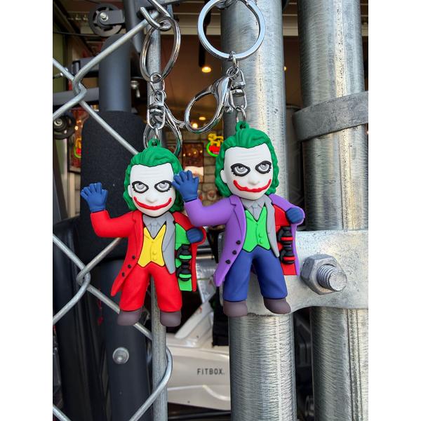 ジョーカー PVCフィギュア キーホルダー （2体セット） DC バットマン ■ アメリカン雑貨 アメリカ雑貨