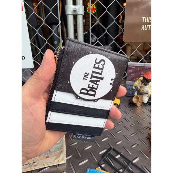 ビートルズ スリムウォレット （アビイロード） カードケース コインポーチ 公式グッズ ■ アメリカン雑貨 アメリカ雑貨