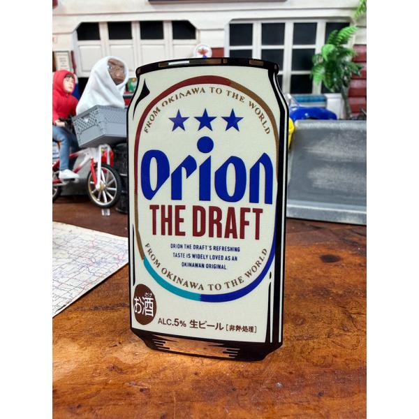 オリオンビール　オフィシャル　ミニステッカー　（ビール缶） ■ アメリカン雑貨 アメリカ雑貨