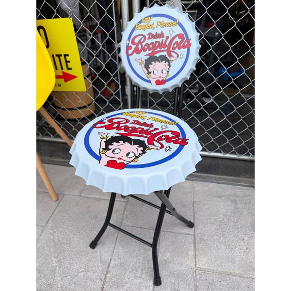 ベティ・ブープ　ボトルキャップ　チェアー　単品 ■ アメリカン雑貨 アメリカ雑貨