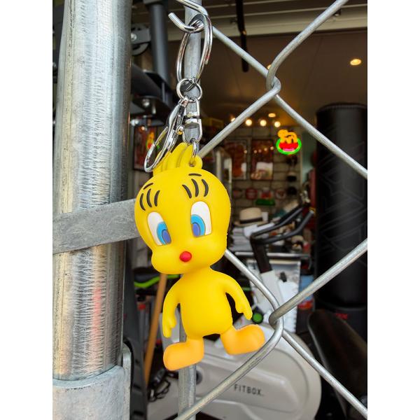 トゥイーティー　PVC　フィギュアキーホルダー ■ アメリカン雑貨 アメリカ雑貨