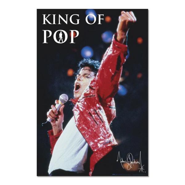 �}�C�P���E�W���N�\�� �@�I�t�B�V�����|�X�^�[�@�iKING OF POP/Memorial Limited Edition�j�@�����O�b�Y�@���t���[���͕t�����܂��� ���i�摜