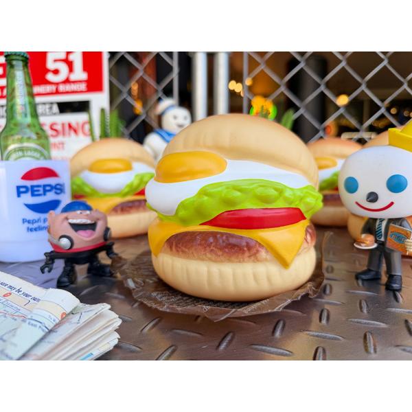 ハンバーガー　スクイーズ　（菓子パンの香り付き） ■ アメリカン雑貨 アメリカ雑貨