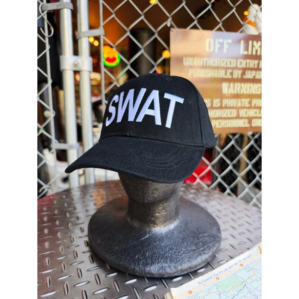 米特殊部隊　SWAT　 スワット 　ミリタリーキャップ ■ アメリカン雑貨 アメリカ雑貨