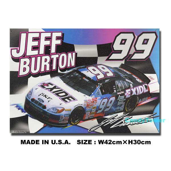 アメリカンブリキ看板 フォード -JEFF BURTON- アメリカン雑貨 アメリカ雑貨 サインプレート ティンサインボード