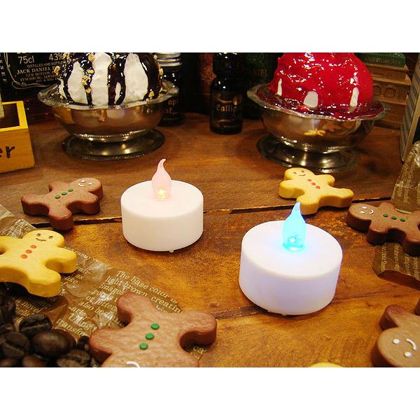 アメリカン雑貨　LED電飾 2セット売り　早い者勝ち LEDキャンドルライト （マルチカラー2個入り） □ アメリカン雑貨