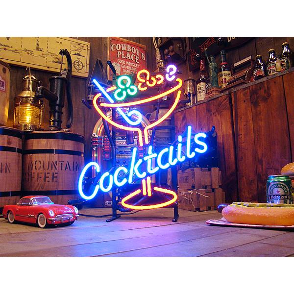 Cocktail カクテルグラス ネオン管