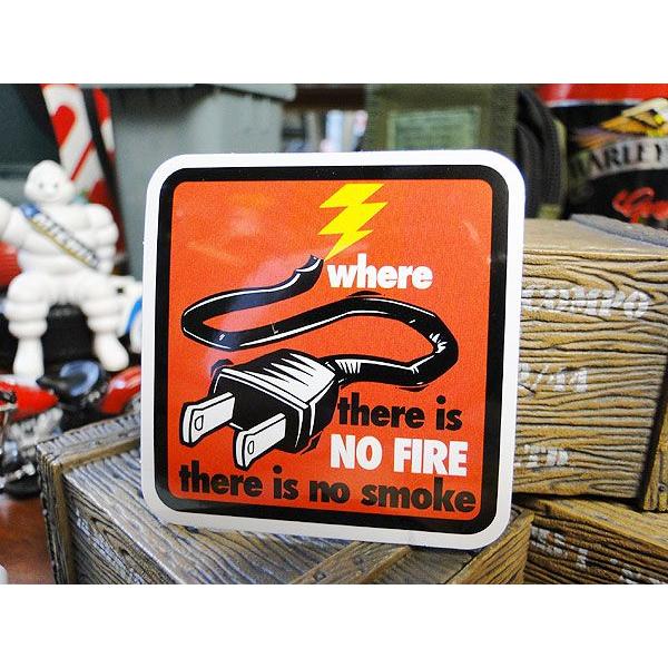 コトワザステッカー 火のない所に煙は立たぬ アメリカ雑貨 アメリカン雑貨 車 シール ブランド おもしろ Zk アメリカ雑貨通販キャンディタワー 通販 Yahoo ショッピング
