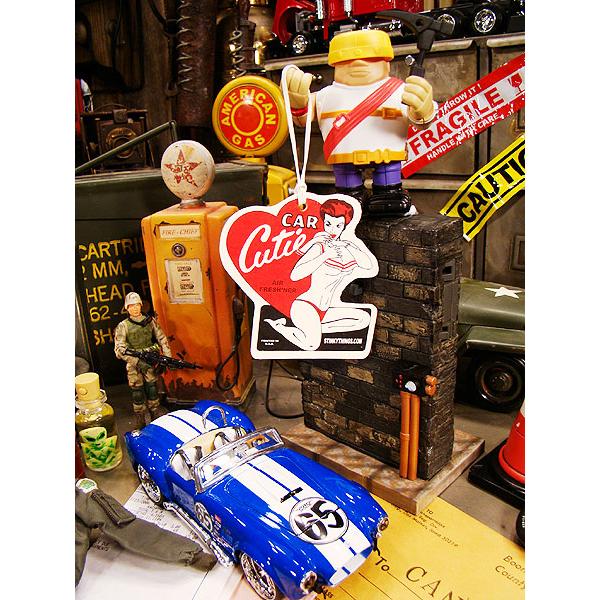 レーシングエアーフレッシュナー （カーキューティ） アメリカ雑貨 