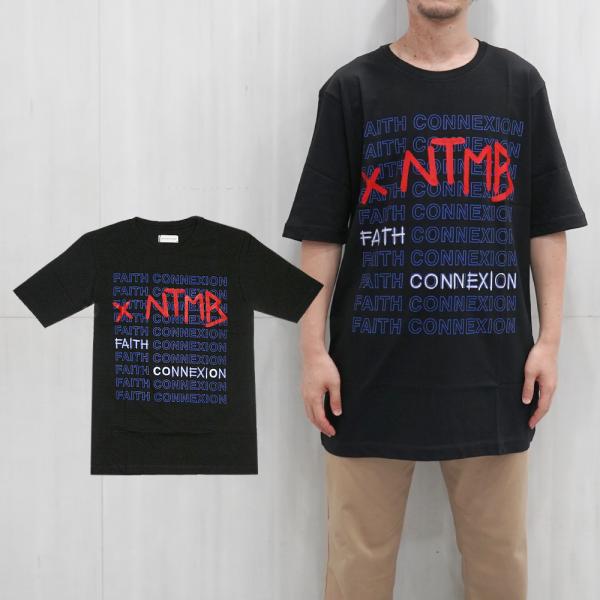 くつろぎカフェタイム 新品 FAITH CONNEXION NTMB ビッグプリント ロゴ
