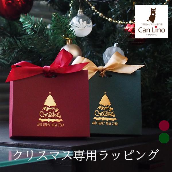 クリスマス ラッピング 紙袋 バッグ リボン 贈り物 サプライズ 記念日 彼女 彼氏 プレゼント おしゃれ