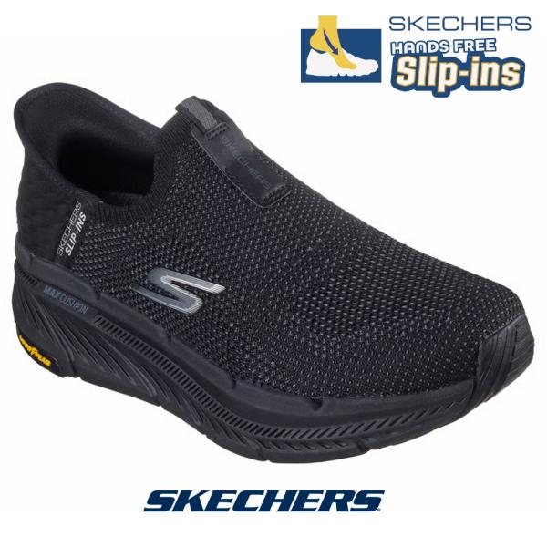 スノーボード gogo Men's Skechers Go Max Cushion Premium 220839 Slip-On Shoes