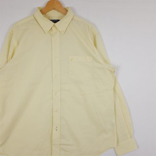 NAUTICA 00's Nautica ノーティカ 長袖ボタンダウンシャツ