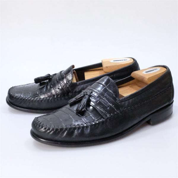 Florsheim ブラウンローファー フリンジ付き facetofacegold_florsheim-18469