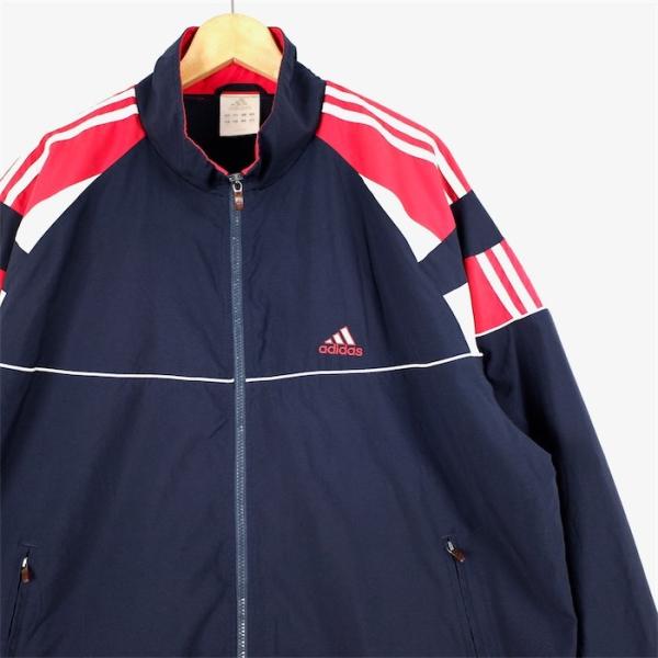 adidas 赤 ジップアップジャケット canopus-web-shop_jk-2997n