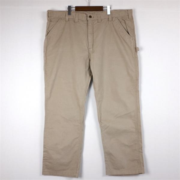 Carhartt ×サプール　ベージュ ユーズド加工ペインターパンツ Carhartt（カーハート） RELAXED FIT ペインターパンツ メンズW44